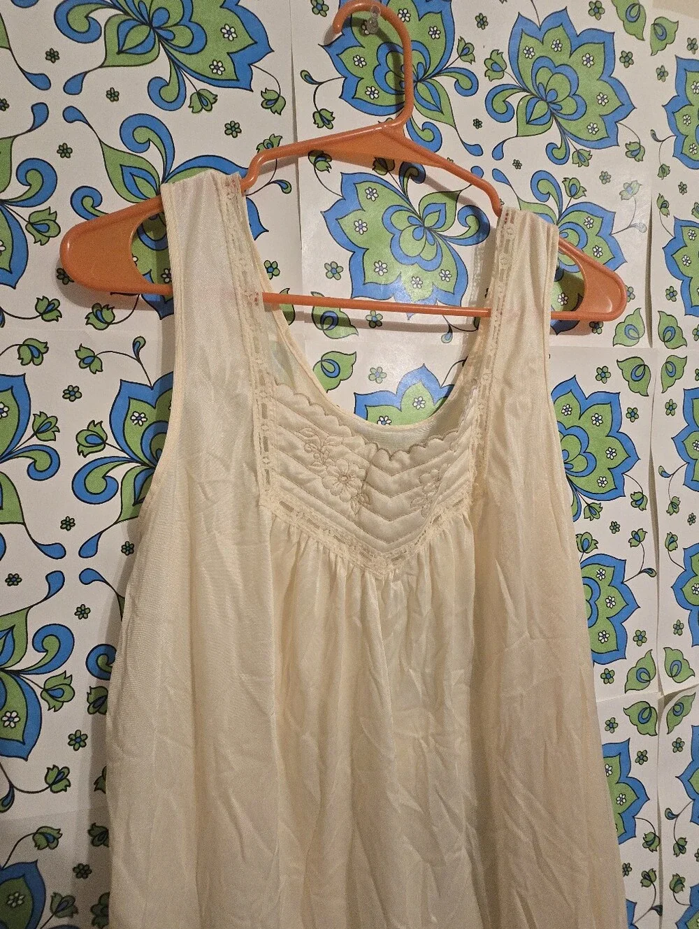 Vintage | Cream Lingerie Slip Dress - Picture 5 of 5
